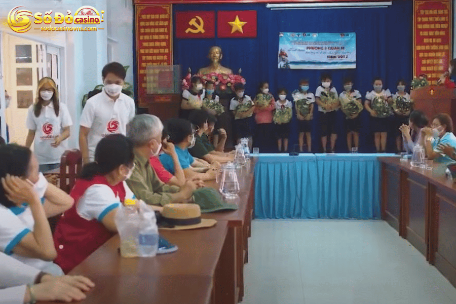 SODO Casino Gia đình khó khăn tại huyện Cần Giờ
