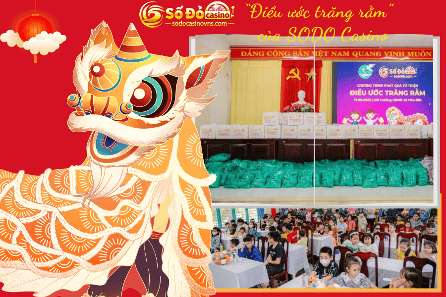 chương trình thiện nguyệnHoạt động từ thiện Điều ước trăng rằm của SODO Casino